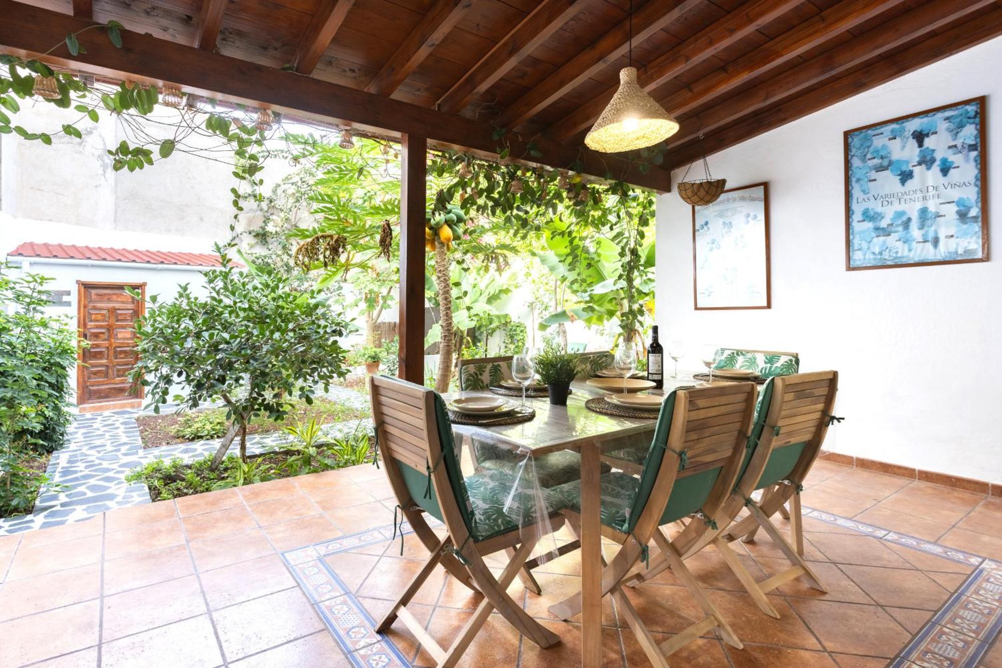 Garachico Center Secret Garden Villa Luaran gambar